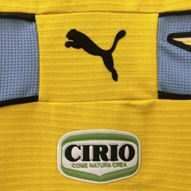 98-99 Lazio Yellow Kit Retro Soccer