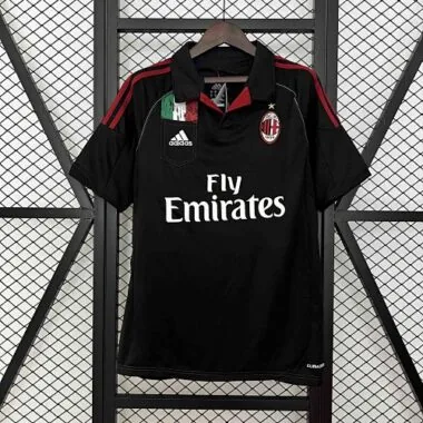 12-13 AC Milan Black Kit Retro Soccer AAAAJersey Yupoo