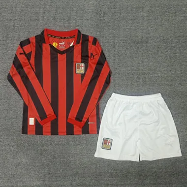 24-25 AC Milan 125th Anniversary Edition Kids Kit Soccer AAAAJersey