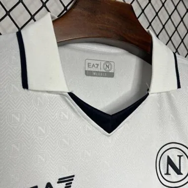 24-25 Napoli Away White Kit Football