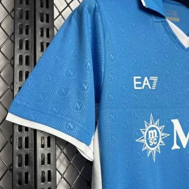 24-25 Napoli Home Blue Kit Football