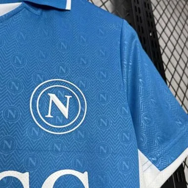 24-25 Napoli Home Blue Kit Football