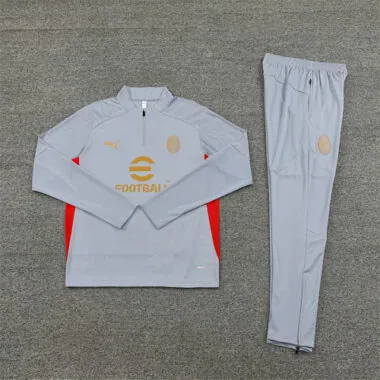 24-25 AC Milan Long Sleeve Training Suit Football Shirts(3)