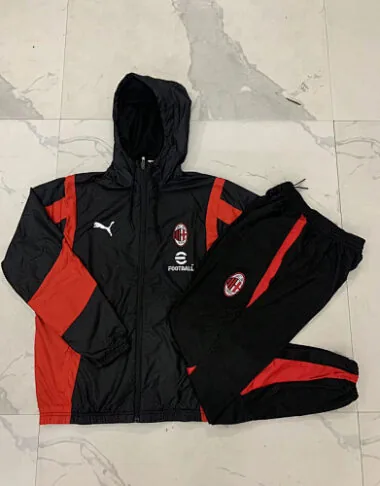 24-25 AC Milan Windbreaker Hoodie Jackets Football Shirts