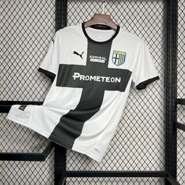 24-25 Parma Home Shirt Soccer Uniforms Soccer