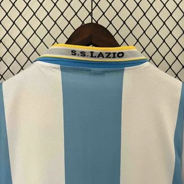 99-00 Lazio Home Retro Kit Football Apparel