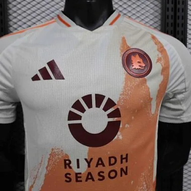 24-25 Roma Away Kit Player Version Shirt Soccer