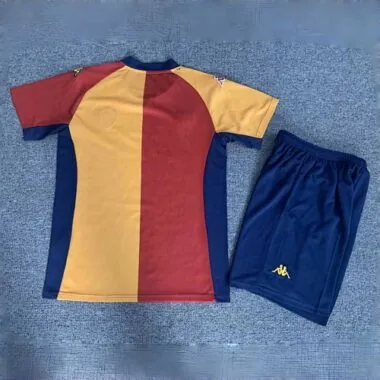 01-02 Roma Home Retro Kid Kits Youth Apparels Sport