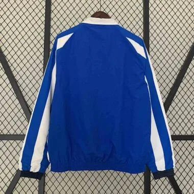23-24 Napoli Reversible Windbreaker White&Blue Double-Sides Jacket Soccer Jerseys For Sale