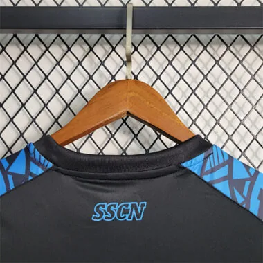 23-24 Napoli Black Training Suit Size S-4XL Soccer Jersey