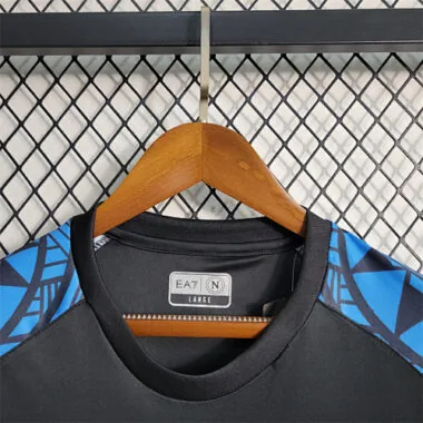 23-24 Napoli Black Training Suit Size S-4XL Soccer Jersey