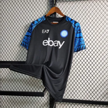 23-24 Napoli Black Training Suit Size S-4XL Soccer Jersey
