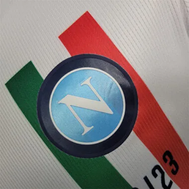 23-24 Napoli White Champions Player Version