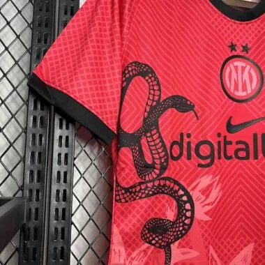 24-25 Inter Milan Snake Red Special Edition Kit Soccer Unifrom AAAAJersey Dropshiping Yupoo
