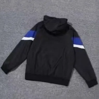 24-25 Inter Milan Black Windbreaker Hoodie Jackets Football