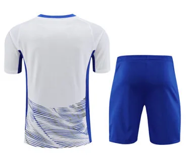 23-24 Inter Milan Short Sleeve Kits White&Blue Training Suits Cheap Jerseys Yupoo
