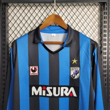 1988 Retro Inter Milan home long-sleeved Size S-XXL