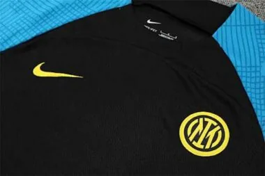 22-23 Inter Milan training suit short sleeve kit Black Blue
