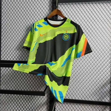 22-23 Inter Milan Pre-match greenblack training suit