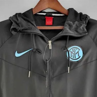 22-23 Inter Milan black Windbreaker