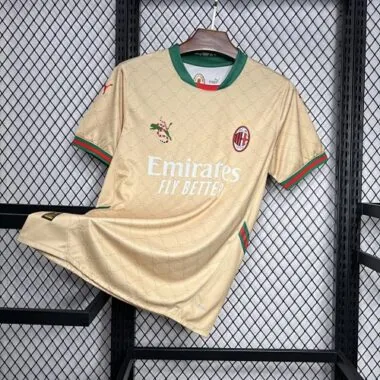 24-25 AC Milan x Gucci Joint Edition Kit Soccer Uniforms Football