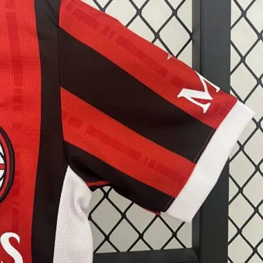24-25 AC Milan Home Kid Kits Youth Apparels