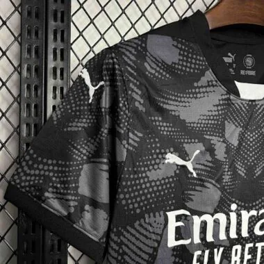 24-25 AC Milan Goalkeeper Black Kit