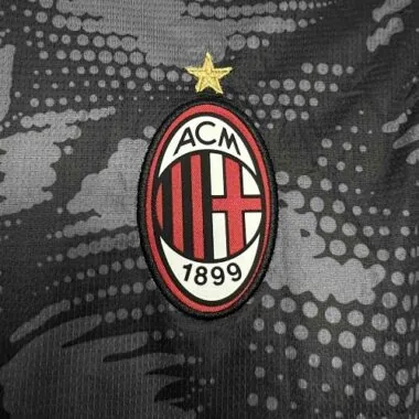 24-25 AC Milan Goalkeeper Black Kit