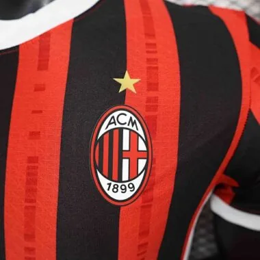 24-25 AC Milan Home Kit Player Version Shirt Football