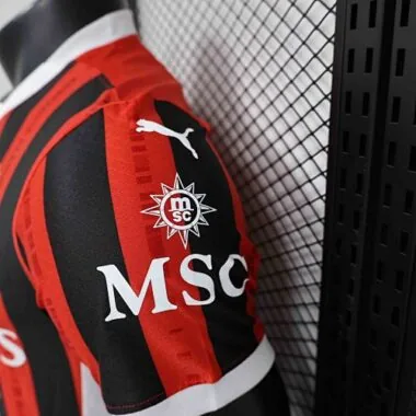 24-25 AC Milan Home Kit Player Version Shirt Football