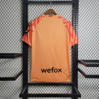 23-24 AC Milan Goalkeeper Orange Size S-XXL Soccer Jersey