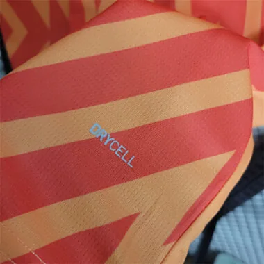 23-24 AC Milan Goalkeeper Orange Size S-XXL Soccer Jersey