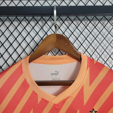 23-24 AC Milan Goalkeeper Orange Size S-XXL Soccer Jersey