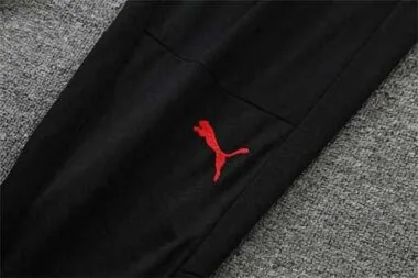 AC Milan Polo blackred Team Badge