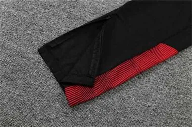AC Milan Polo blackred Team Badge