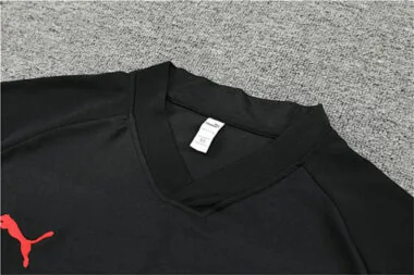 22-23 AC Milan Training Kit Black