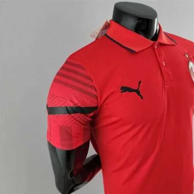 22-23 AC Milan red POLO