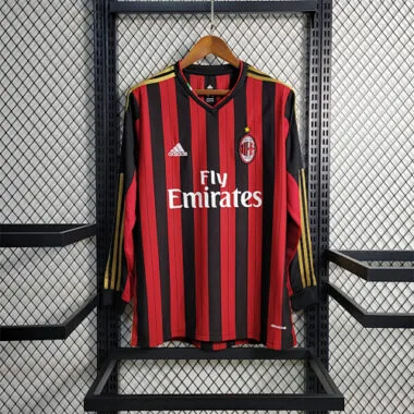 13-14 AC Milan home long sleeve