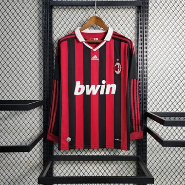 09-10 AC Milan home long sleeve