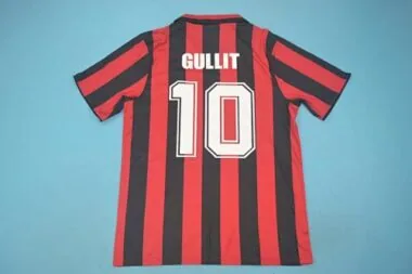 88-89 AC Milan home redblack