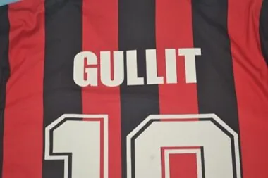88-89 AC Milan home redblack