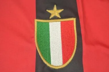 88-89 AC Milan home redblack