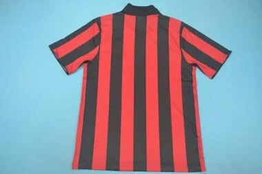 88-89 AC Milan home redblack