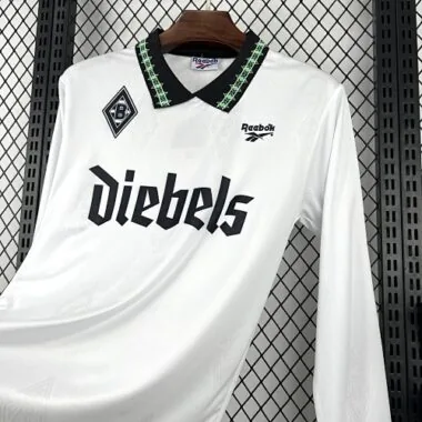 95-96 Werder Bremen Home Long Sleeves Kit Retro Soccer T-Shirt