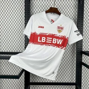 25-26 Stuttgart Home Kit Soccer T-Shirt AAAAJersey Supply Yupoo