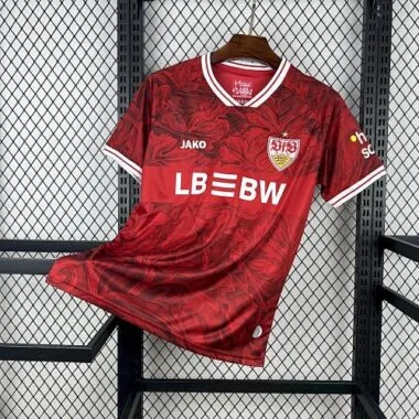 25-26 Stuttgart Away Kit Soccer T-Shirt AAAAJersey Supply Yupoo