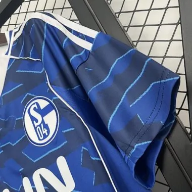 25-26 Schalke 04 Home Kit Soccer T-Shirt