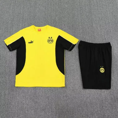 25-26 Dortmund Yellow Training Kits Football Tracksuits
