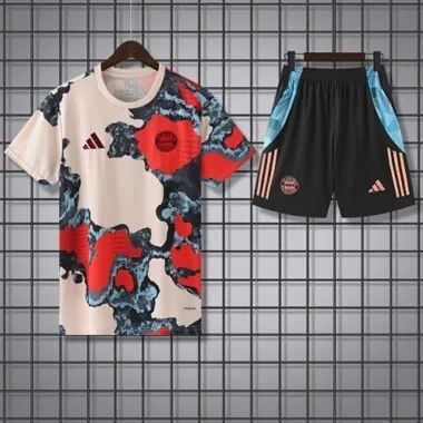 25-26 Bayern Munich Training Kits Football Tracksuits