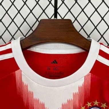 25-26 Bayern Munich Home Kid Kits Youth Apparels Joy